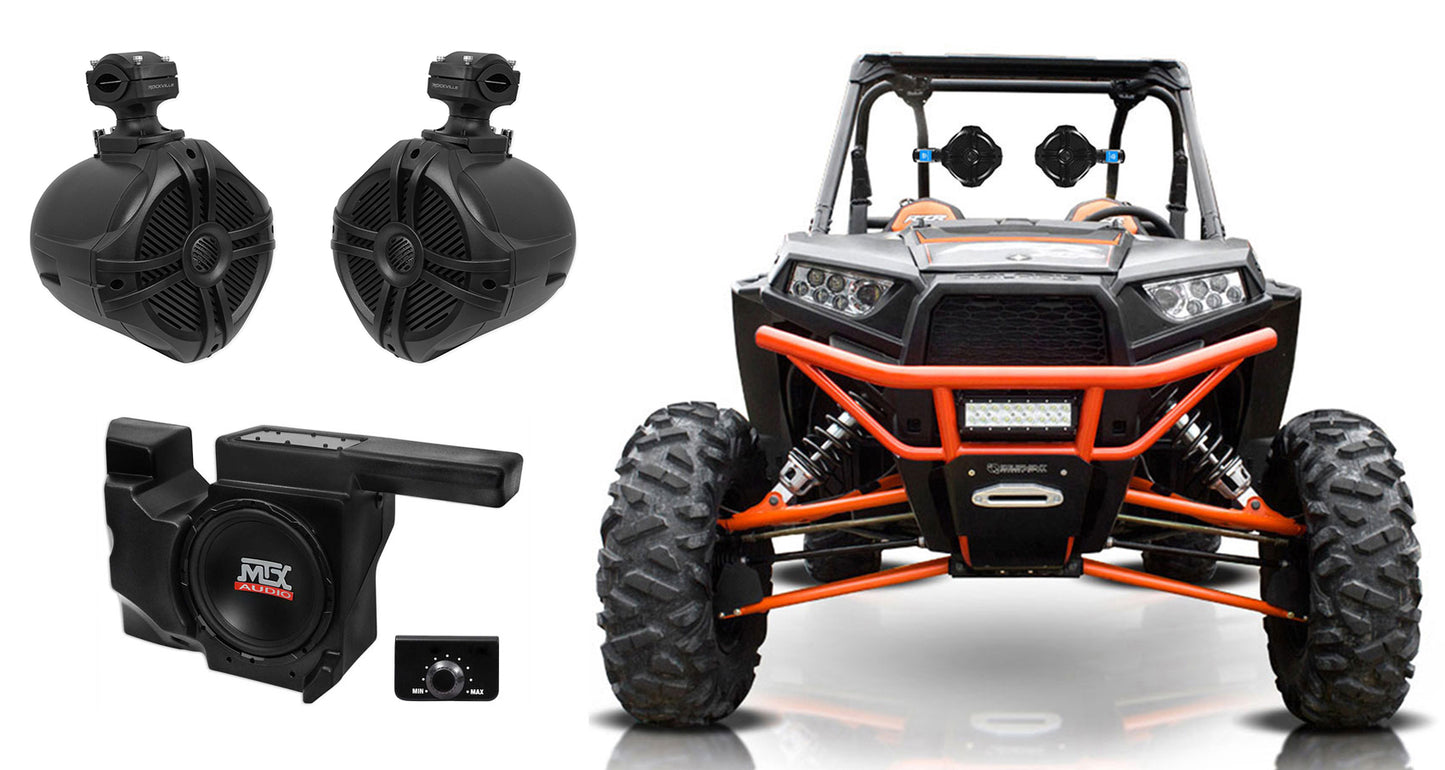 RWB70B Black + RZRXP‑10 Subwoofer Bundle