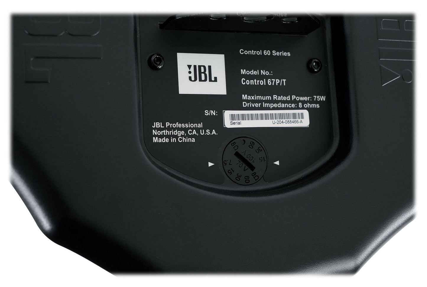 Control 67 P/T Black 6-Pack + RCS650-6 Bundle