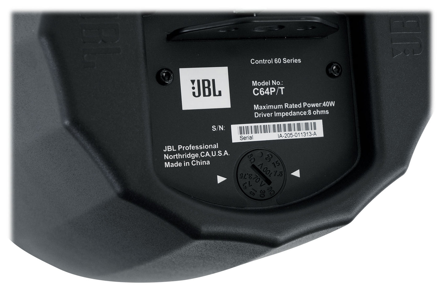 Control 64P/T Black 10-Pack + RCS350-6 6-Zone 350W Amp Bundle