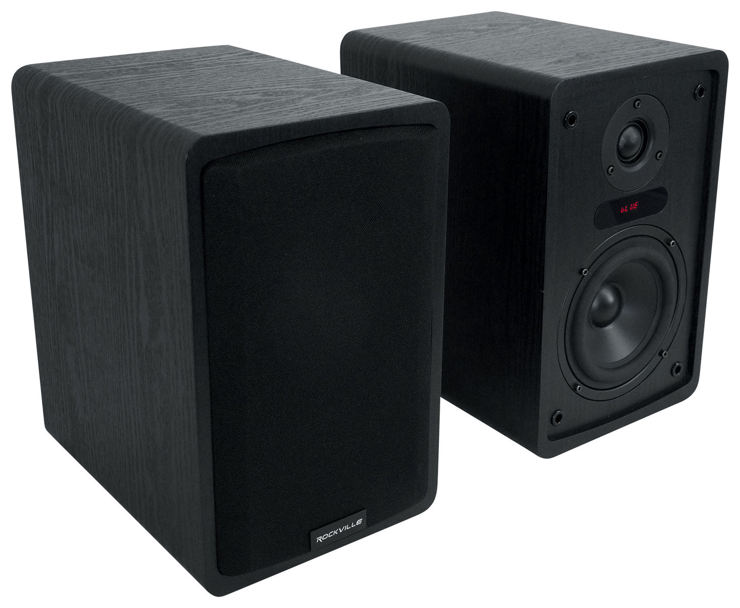 ELITE-5B Black + Rock Shaker 8 Black Subwoofer Bundle