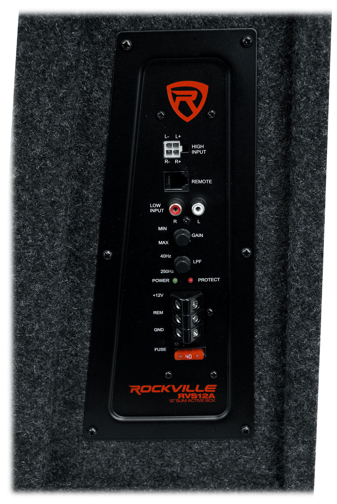 RVS12A 12" + RWK81 Amp Kit Bundle