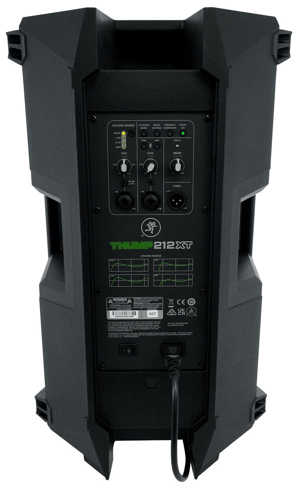 Mackie Thump212XT 12" 1400 Watt Powered DJ PA Speaker+Tripod Stand Thump 212XT