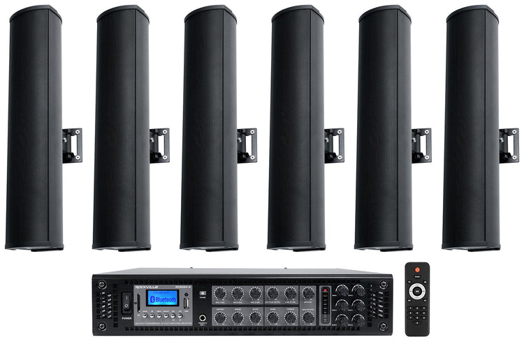 WET ARRAY 4 Black 6-Pack + RCS350-6 Bundle