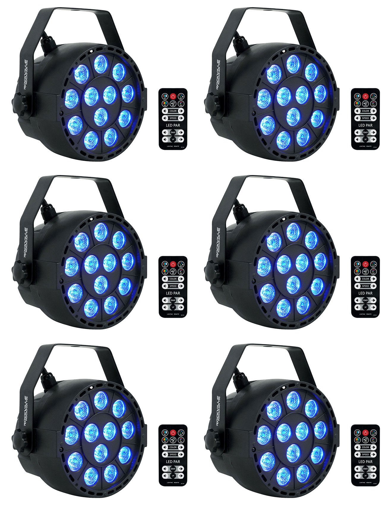 ROCKPAR TRI BLACK 6-Pack