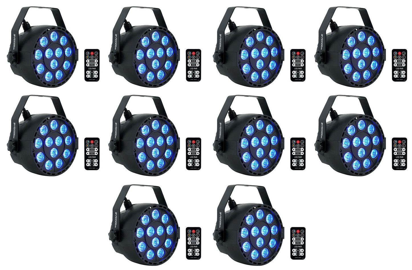 ROCKPAR TRI BLACK 10-Pack