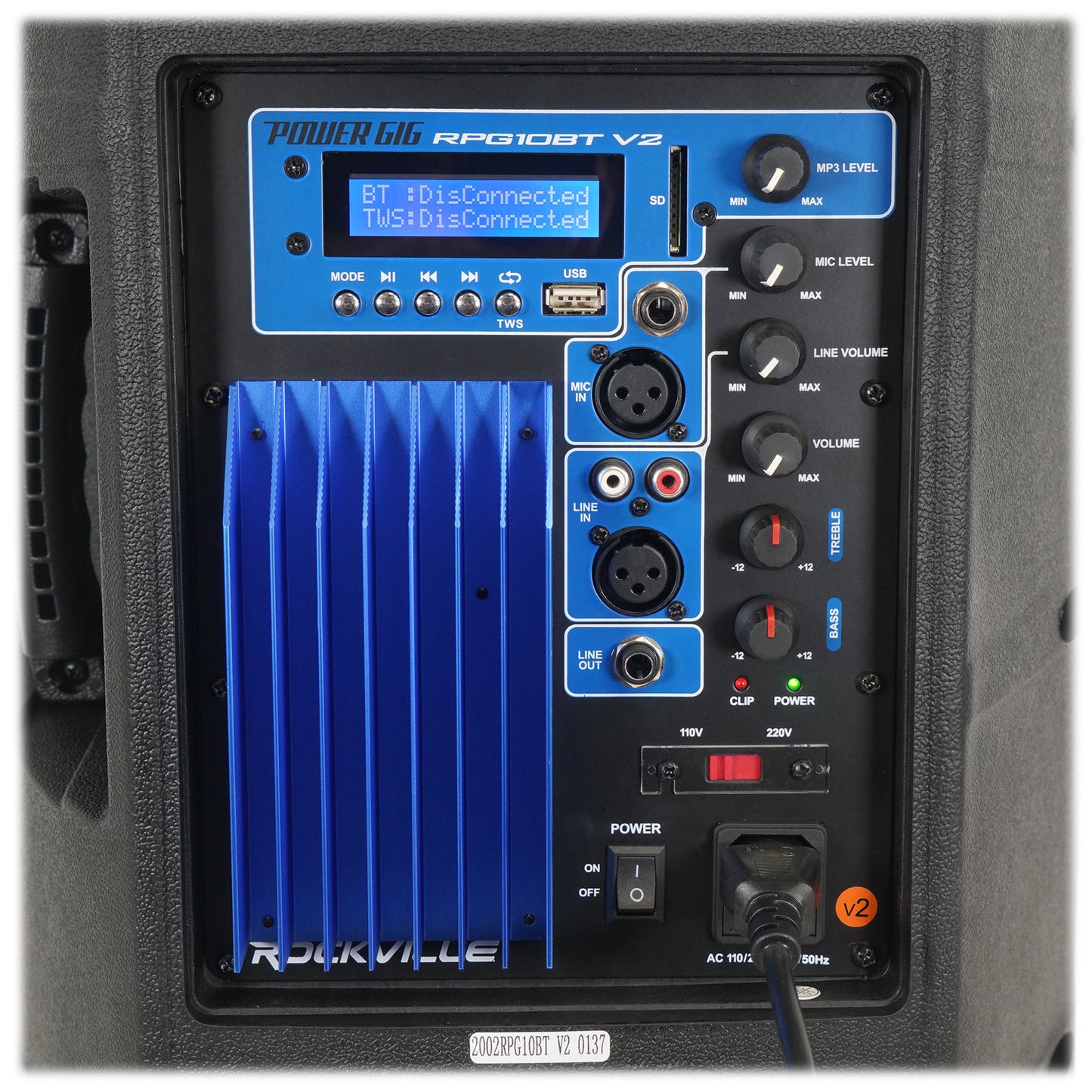 RPG10BT V2 + TB10 v2 Speaker Bag Bundle