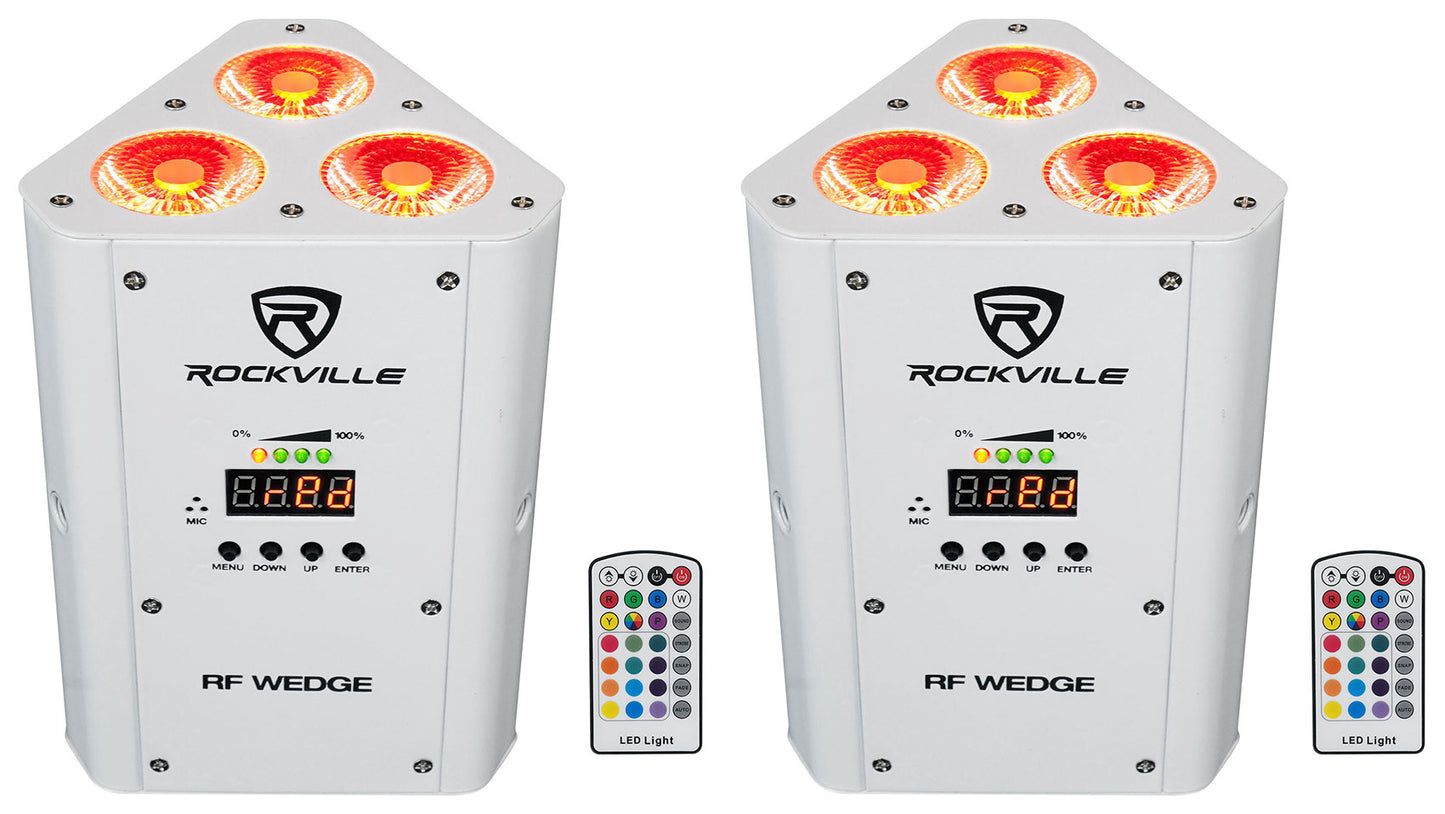 RF WEDGE WHITE 2-Pack