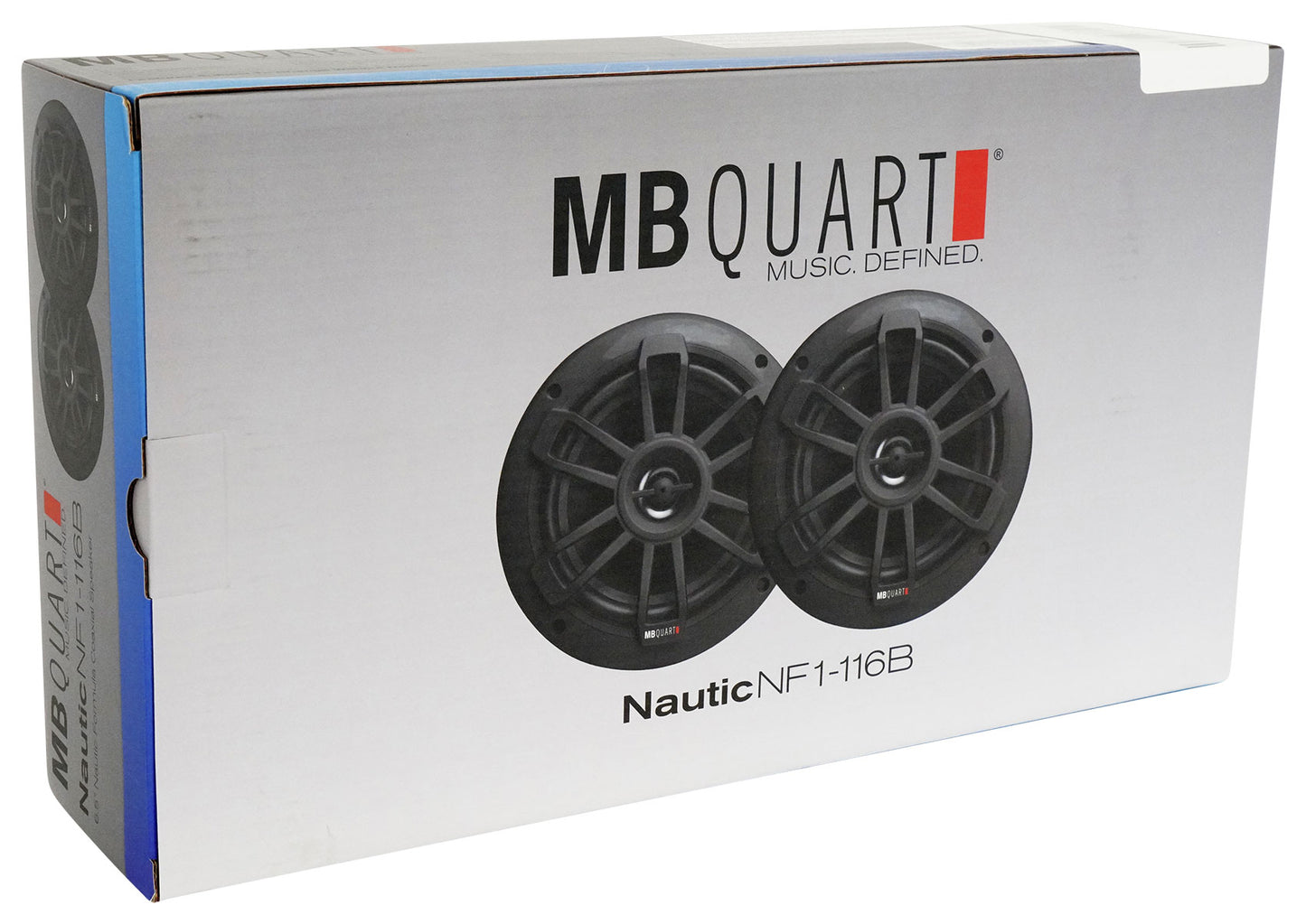 RGHR51 Marine Receiver + MB Quart 6.5" Black Speakers 4-Pack Bundle