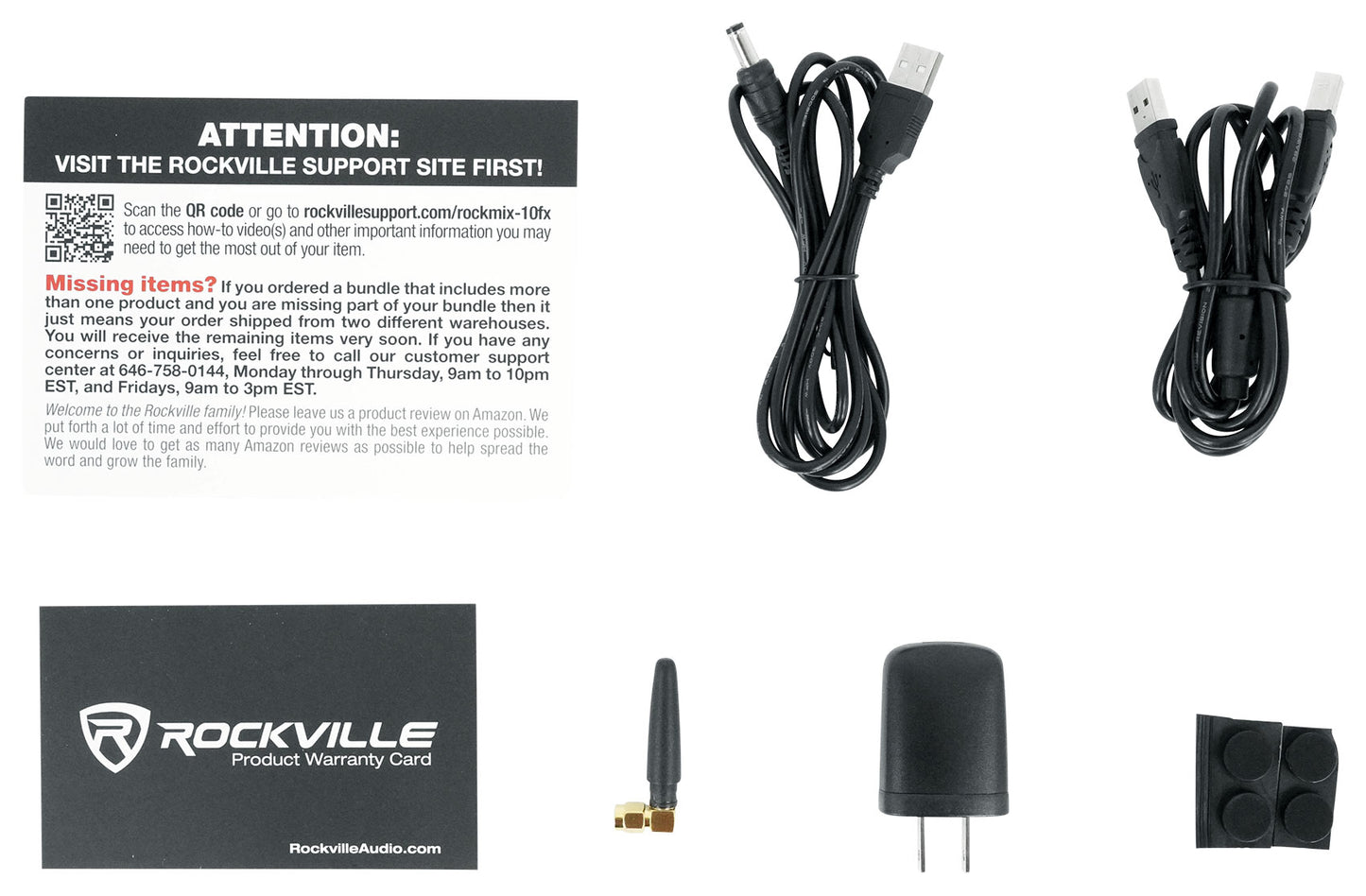 ROCKMIX 10FX + RCM PRO Microphone Bundle