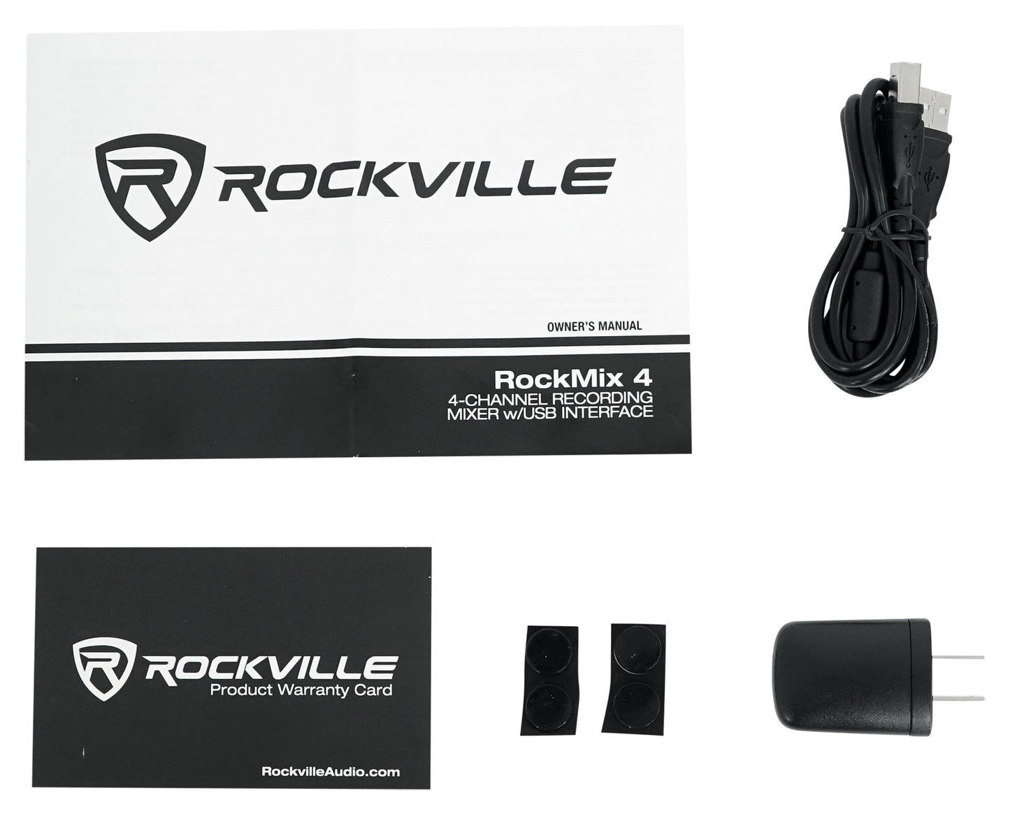 ASM4 4" + RockMix 4 Recording Bundle