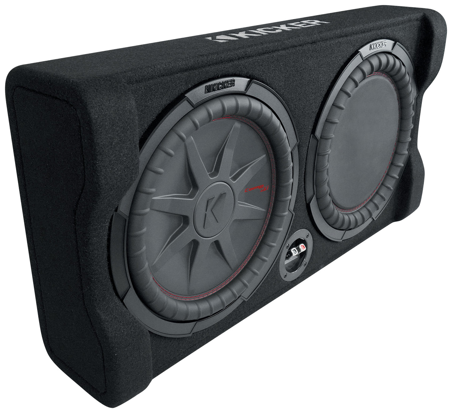 KICKER 48TRTP122 TRTP 12" 1000w Down Firing Subwoofer+Sub Enclosure Box+ROCKBOX