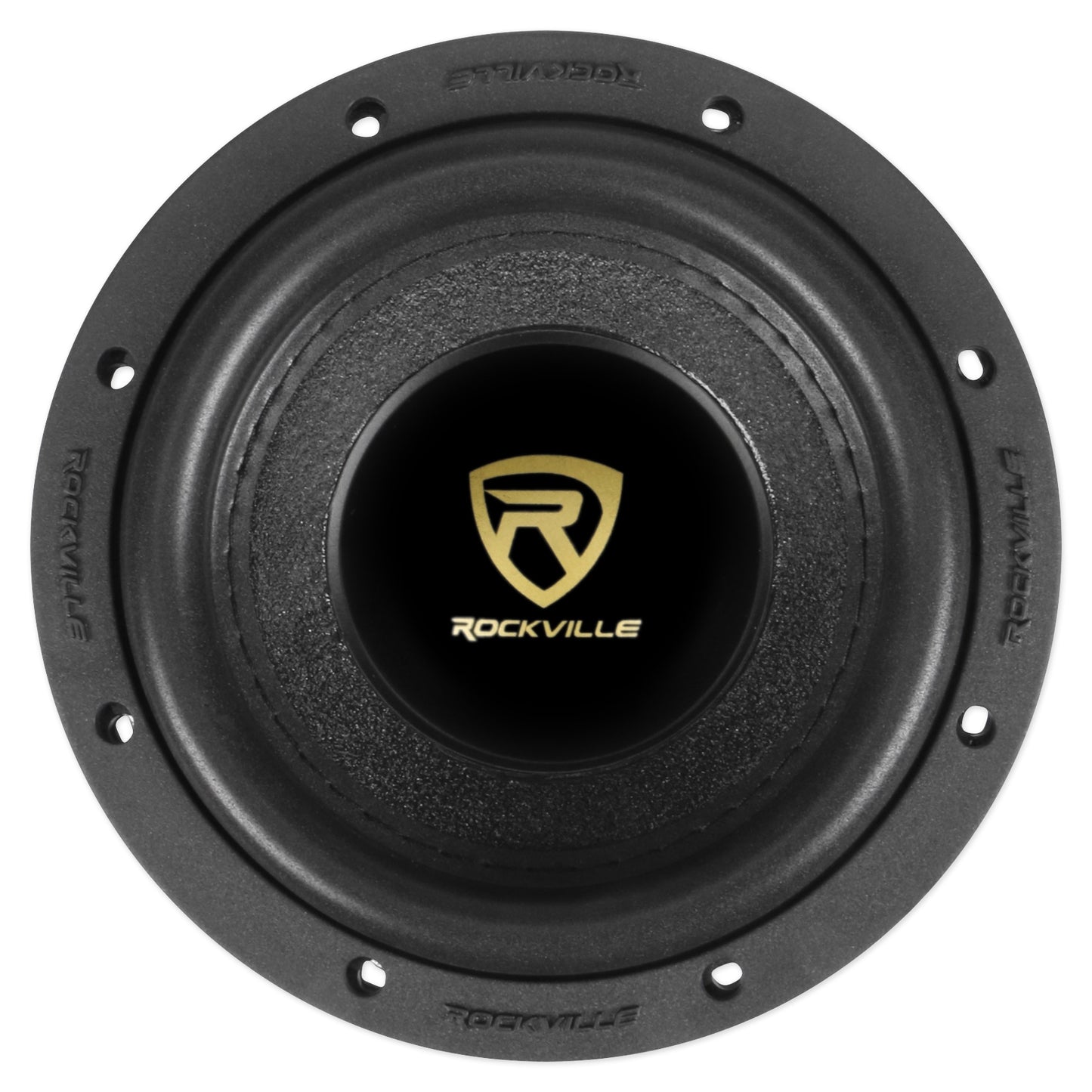 Rockville W65K9D2 4-Pack + REC130 Quad 6.5 Enclosure Bundle