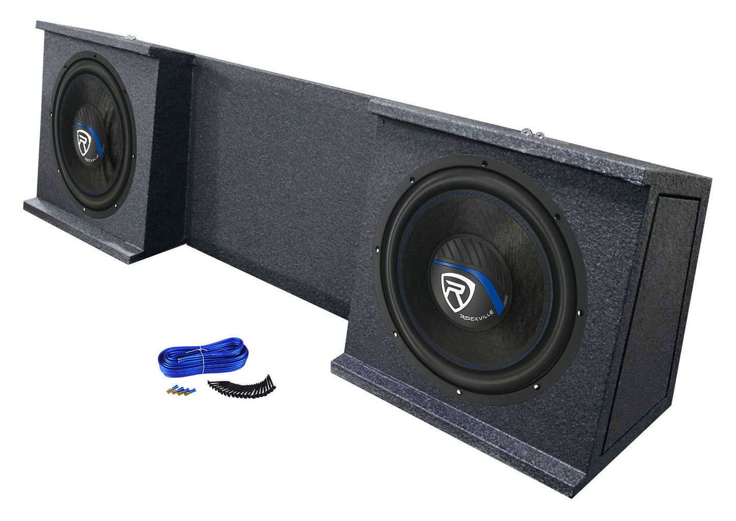 K5 W12K5S2 12" Subwoofer 2-Pack + Dual 12" Titan Box Bundle