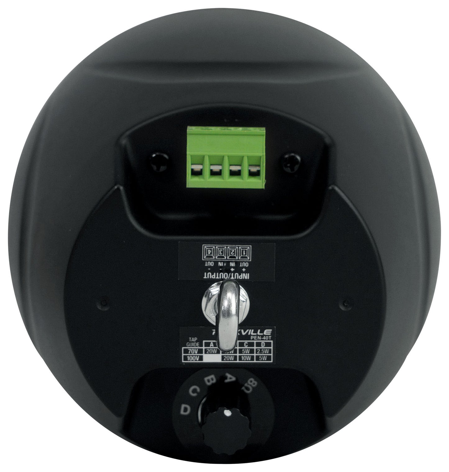 PEN-40T Black 8-Pack + RCS180-6 6-Zone 180W Amp Bundle