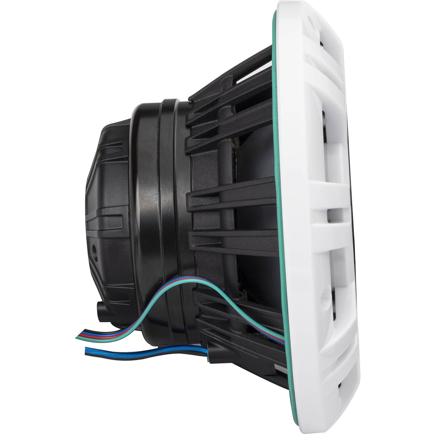 2) KICKER 48KMXL84 8" 500w Marine Speakers w/LED+2-Channel Amplifier+Wires KMXL8