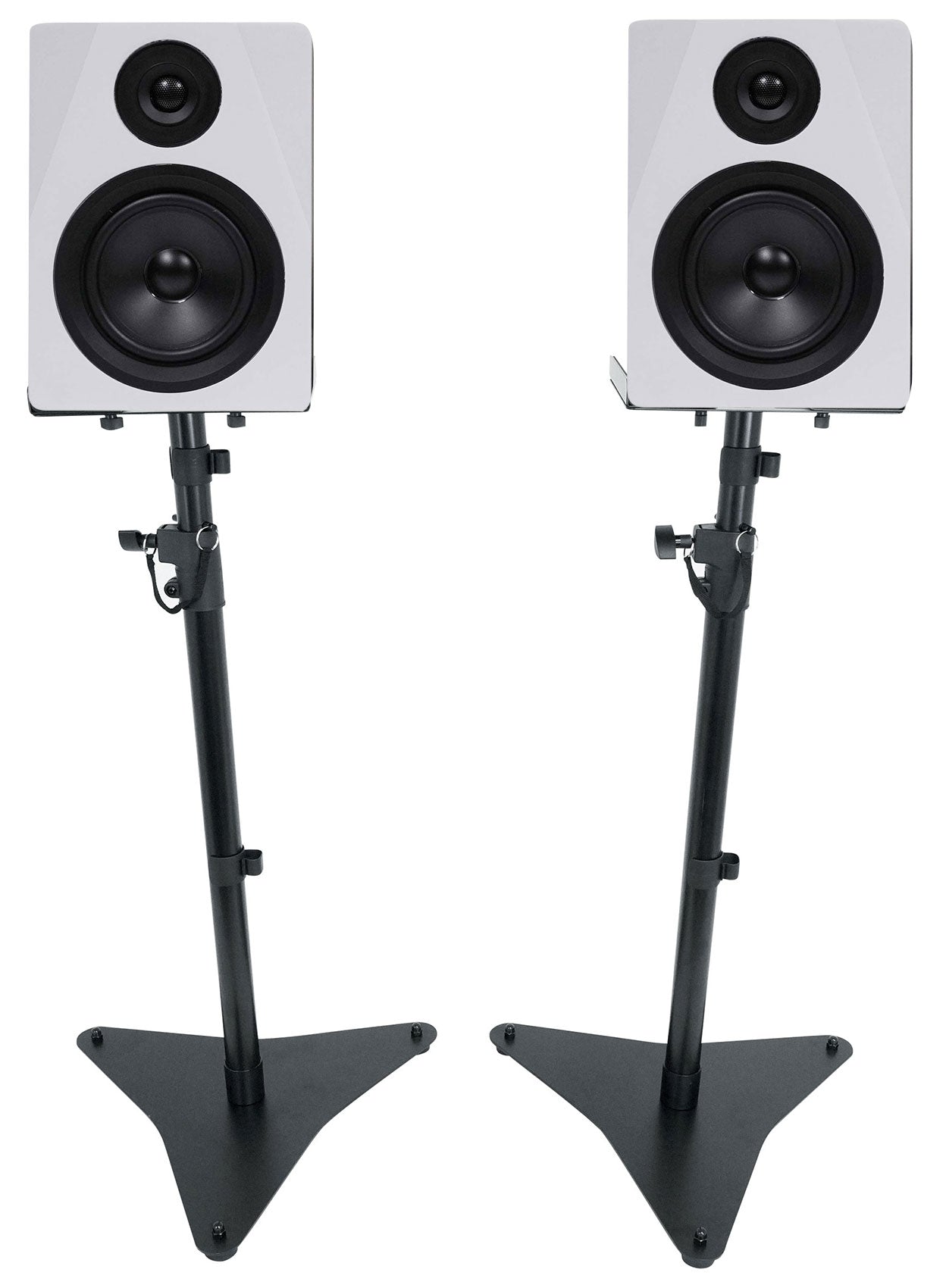 APM5W White + RVSM5 Adjustable Stands Bundle