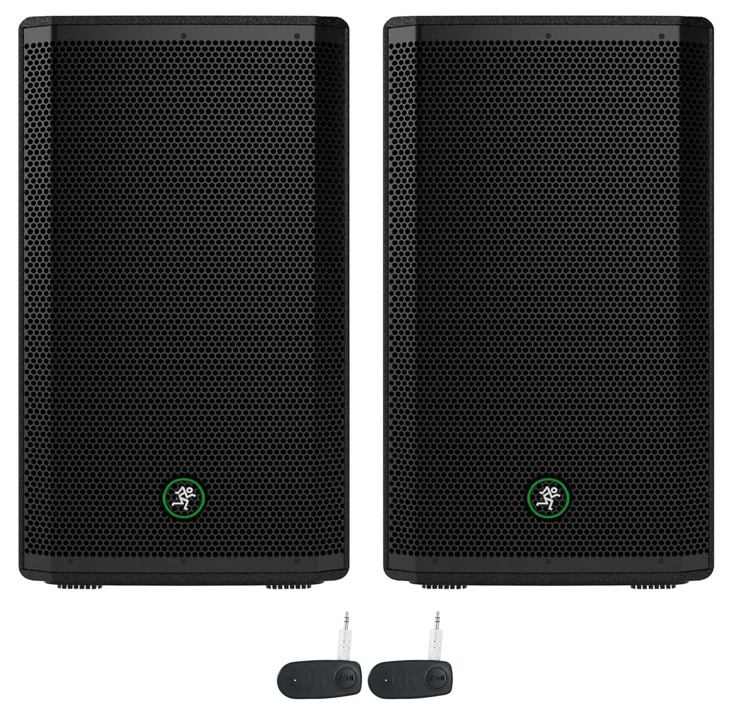 2 Mackie Thrash212 12” 1300W Active DJ PA Speakers with Wireless Linking Thrash 212