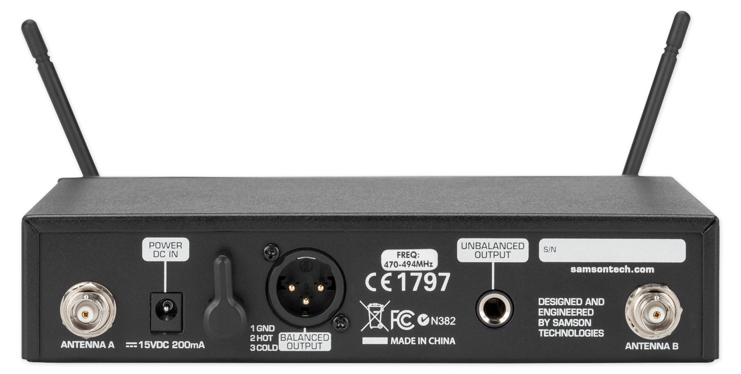 SAMSON Concert 99 Presentation Lavalier Microphone K-Band+Free Bluetooth Speaker