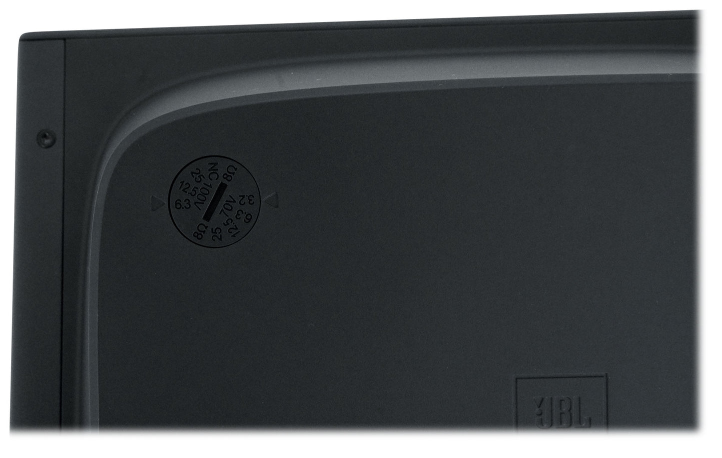 10 JBL SLP14/T-BK Sleek Low-Profile On Wall Mount 4" 70v Commercial Speakers+Amp