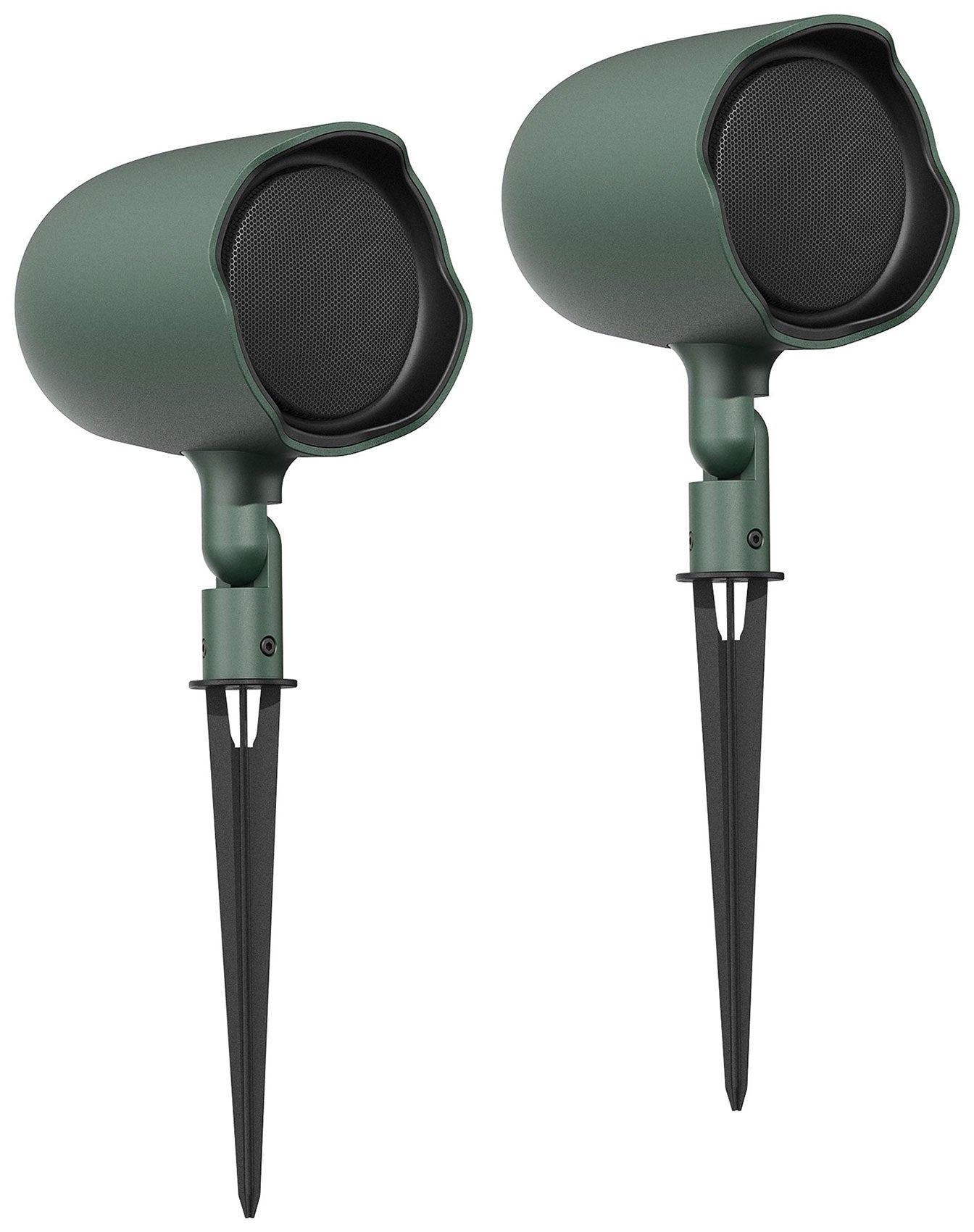 (6) JBL GSF3-GN 6.5" Landscape Ground Stake/Wall 70v Commercial Speakers+Amp