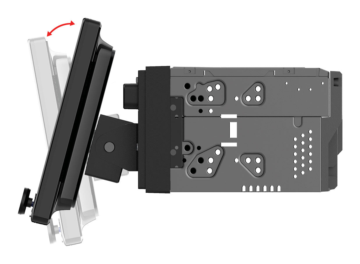Soundstream VRCPAA-106F 10.6" Monitor Bluetooth/Carplay/Android Receiver+Camera