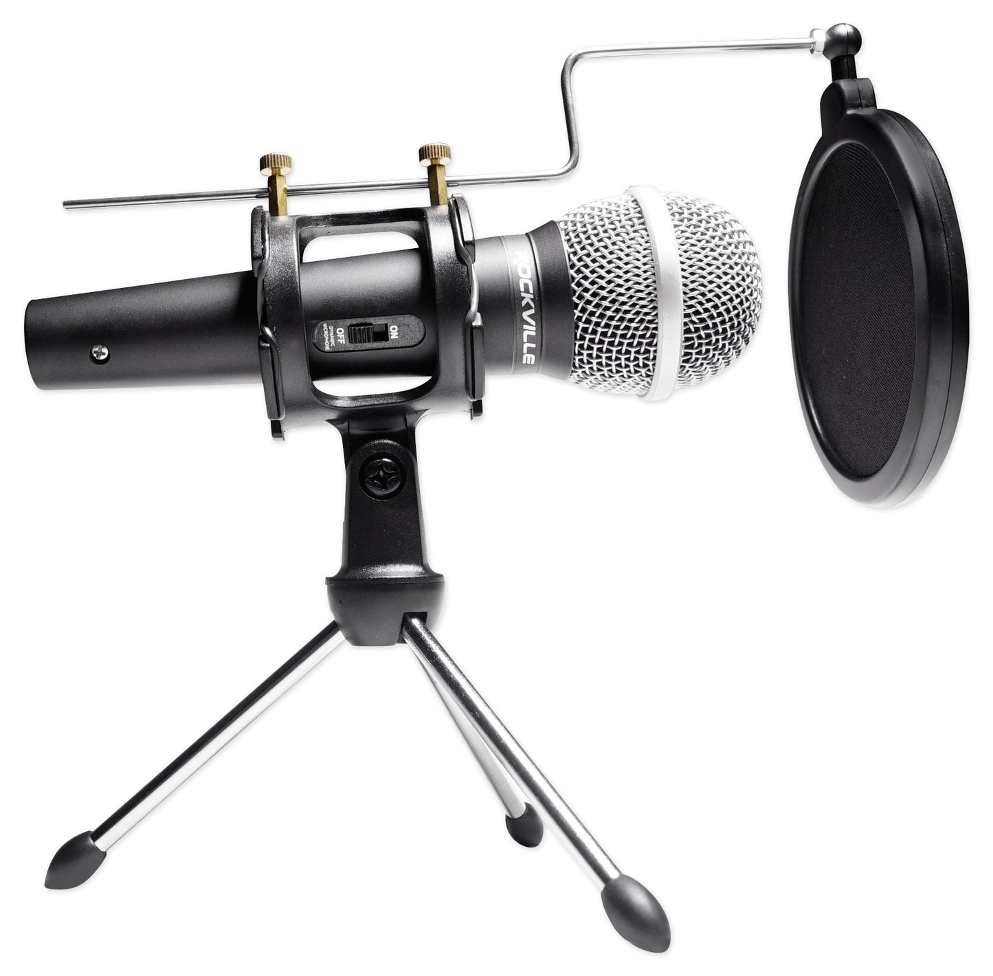 R-TRACK 2x2 + RMC-XLR + RTMS21 Stand Bundle