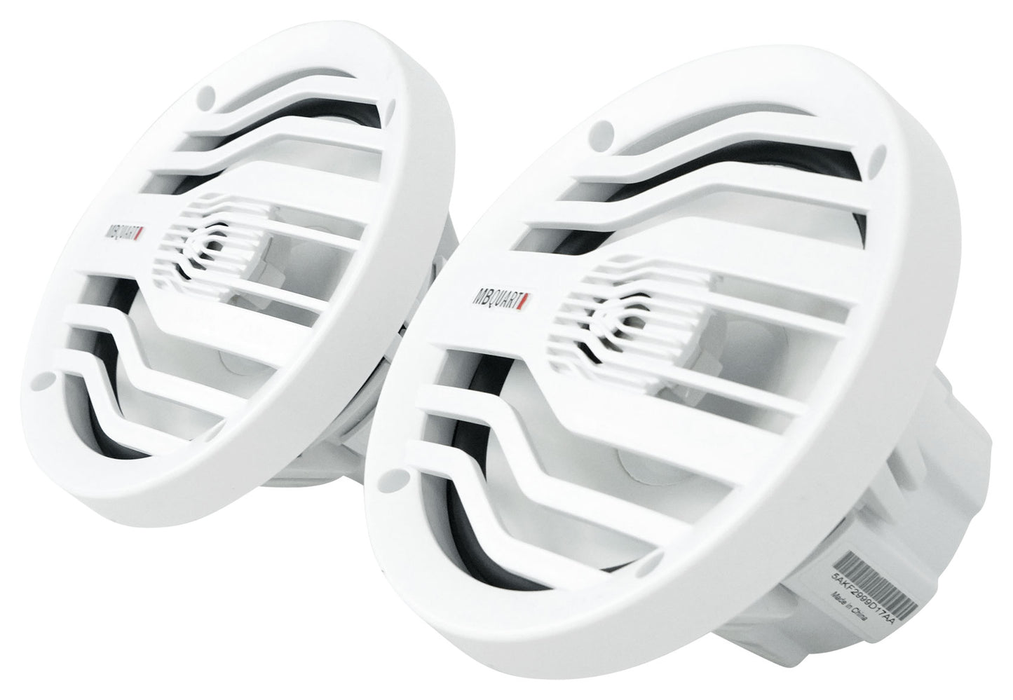 NK2-116W White 2-Pack + 4-Zone Marine Receiver Bundle