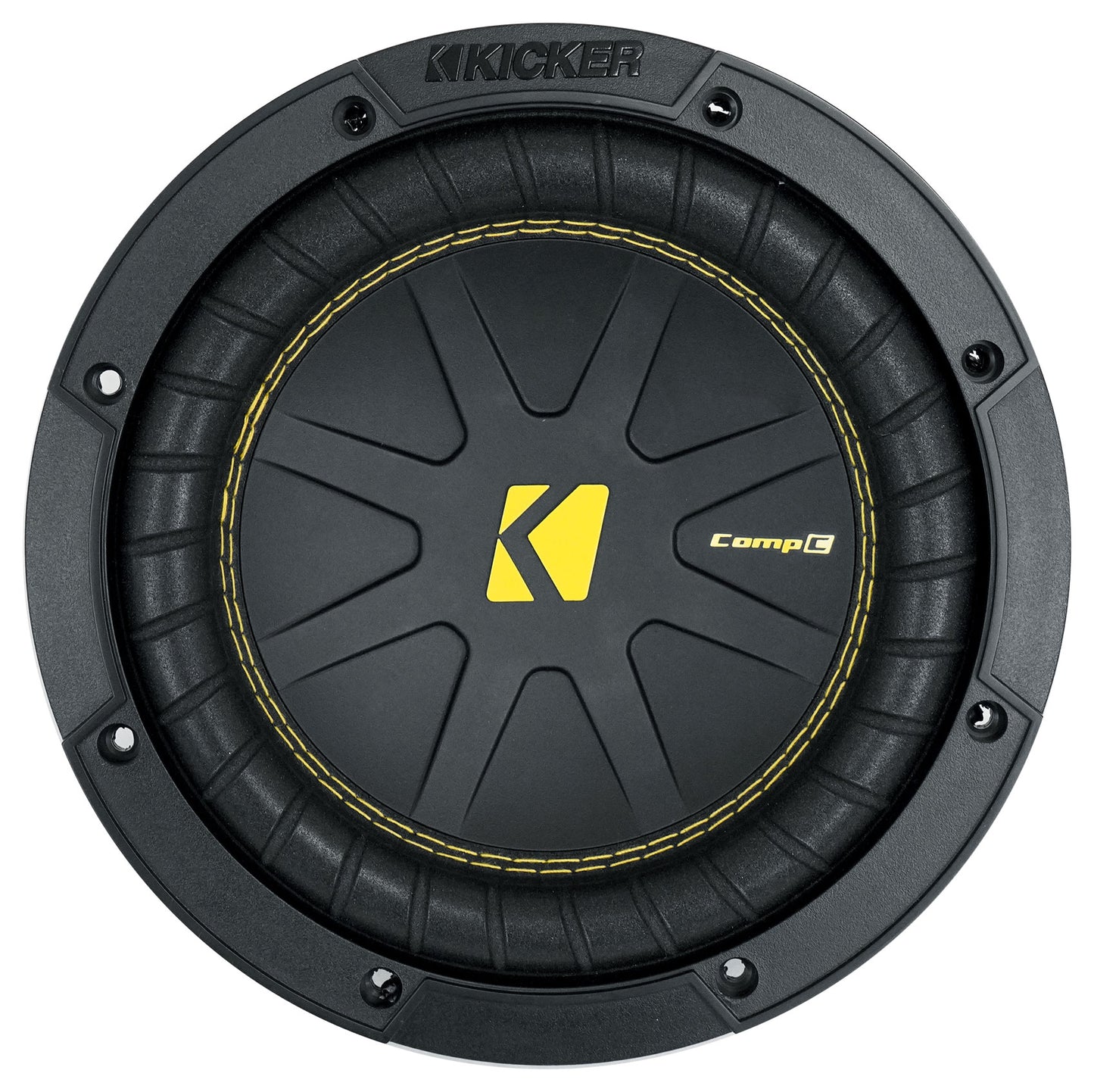 Kicker 50CWCD84 CompC 8" DVC 4 ohm Car Subwoofer+Amplifier+Vented Sub Box CWCD84