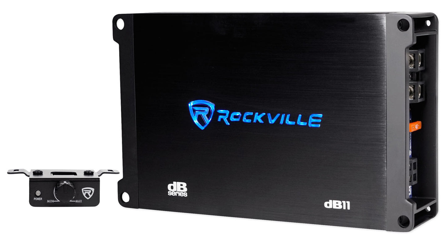 Kicker 50CWCD124 CompC 12" Subwoofer+Sealed Box+Mono Amplifier+Amp Kit CWCD124