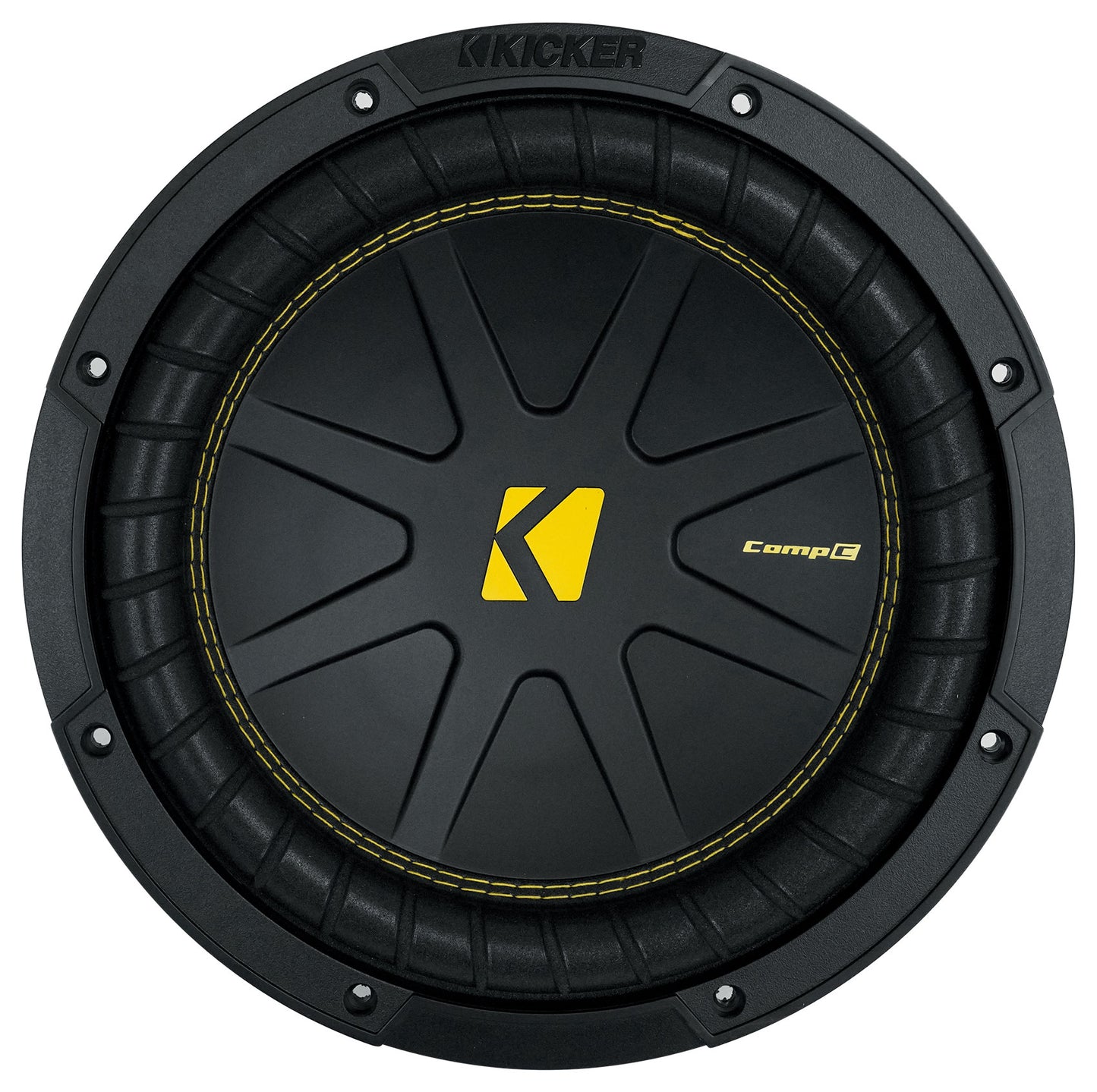 (2) Kicker 50CWCS104 CompC 10" SVC Subwoofers+Sealed Sub Box Enclosure CWCS104