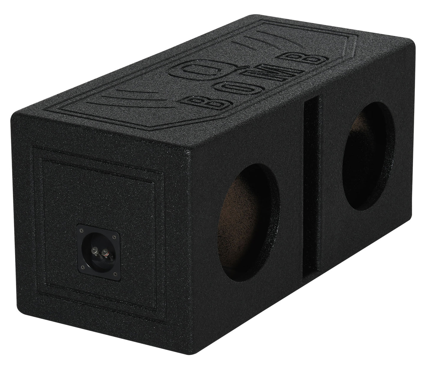 (2) Kicker 50CWCS84 CompC 8" SVC Subwoofers+Vented Box+Amplifier+Amp Kit CWCS84