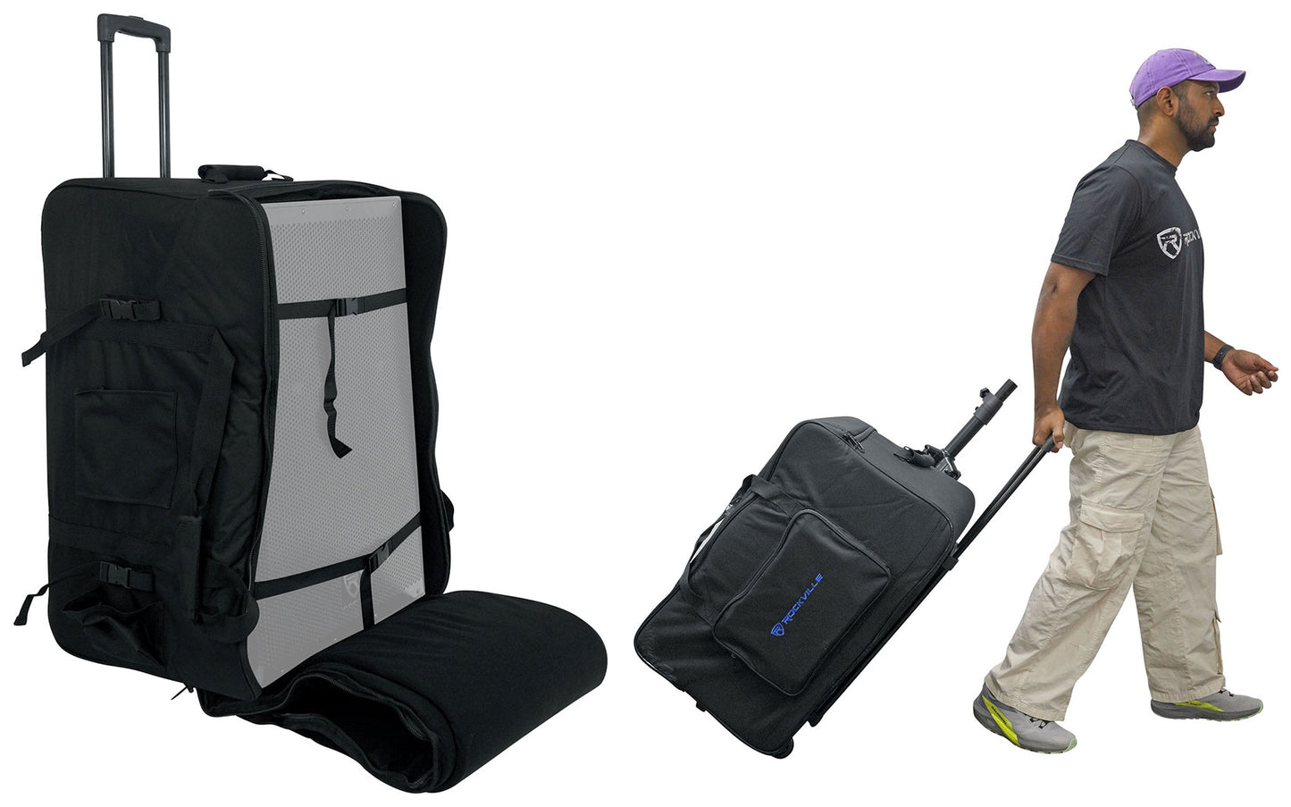 RPG152K Dual 15" System + SB15 v2 Rolling Bags Bundle