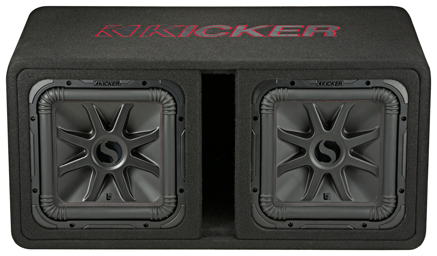 KICKER 45DL7R122 L7R 12" Dual Subwoofers+Vented Enclosure+Bluetooth Home Speaker