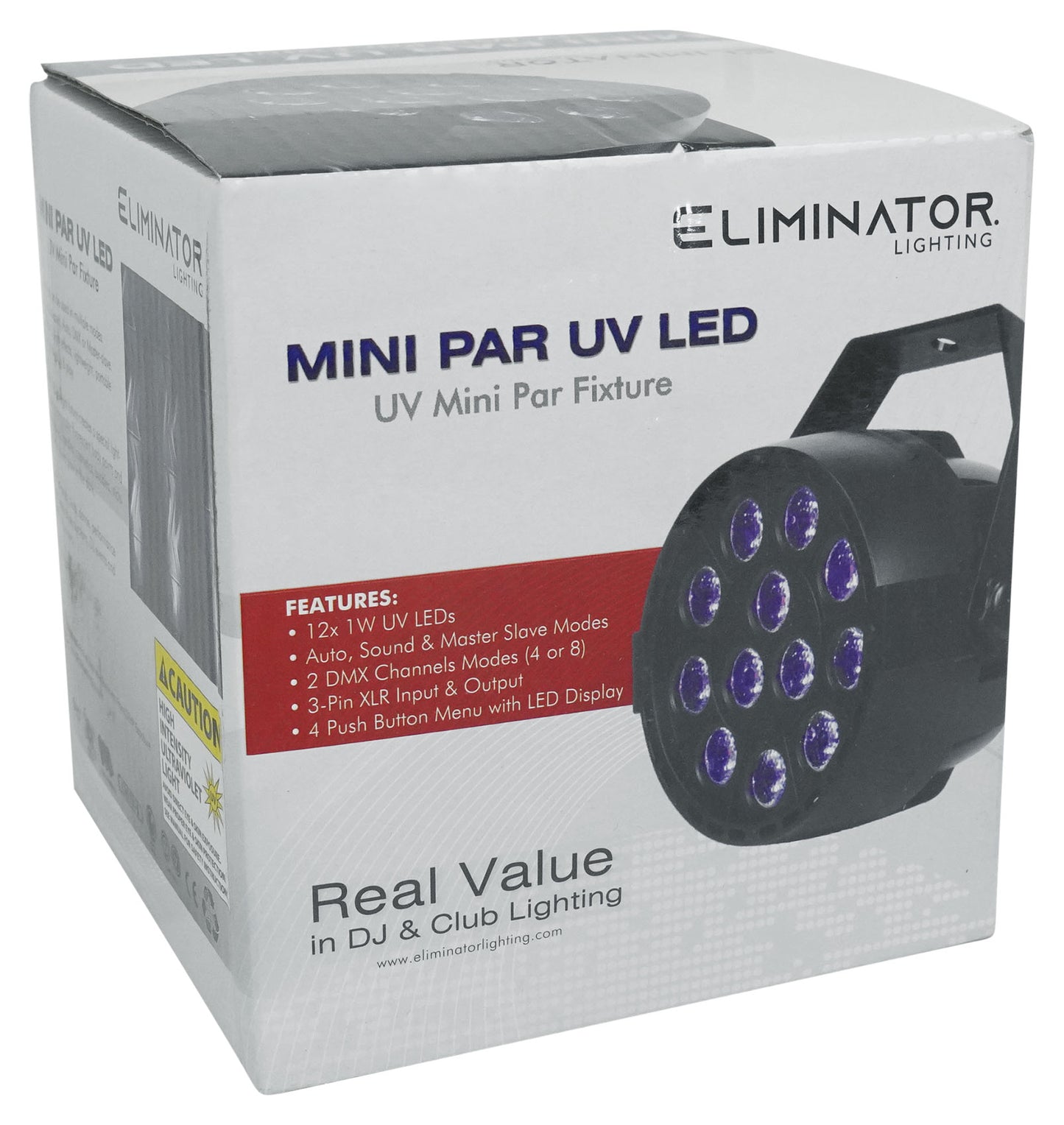 ROCKHAZE 700 Haze Machine + Mini Par UV LED Bundle