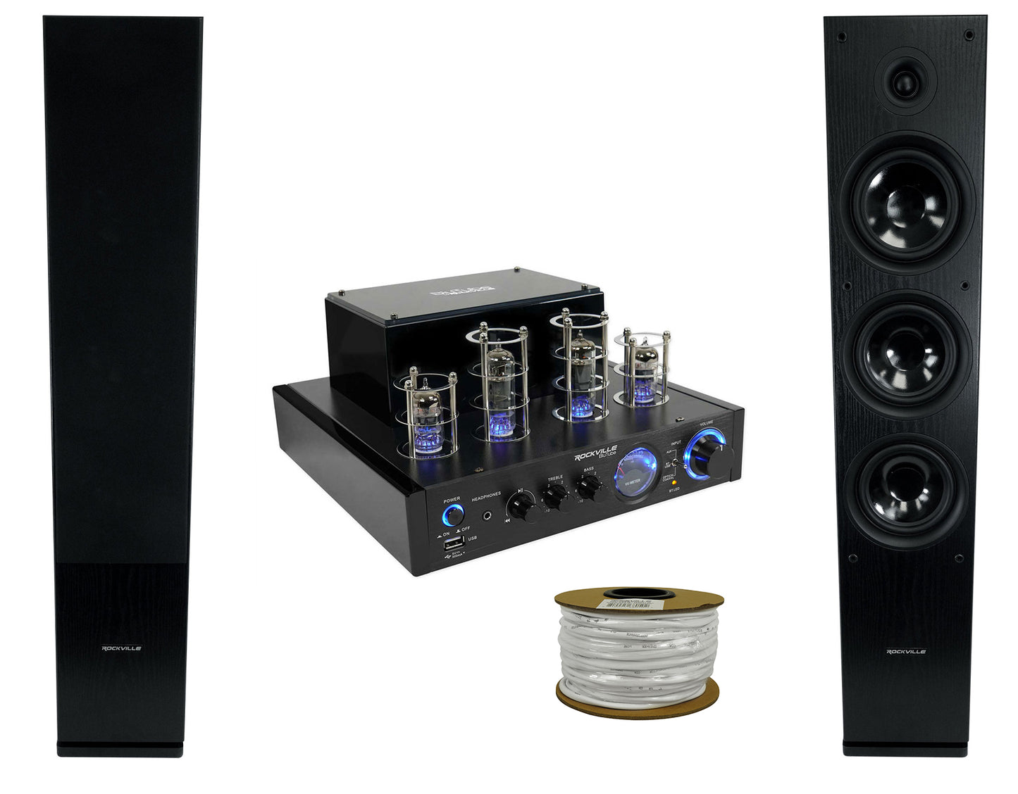 BluTube LED + RockTower 64B Black 2-Pack Bundle