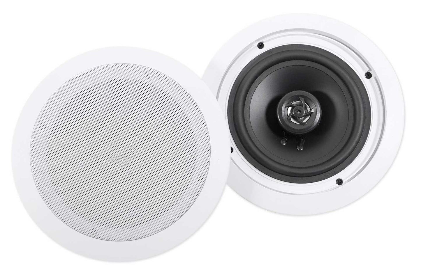 JBL CSA 280Z Commercial 70v Amplifier+(4) 6.5" In-Ceiling Speakers+8" Subwoofer