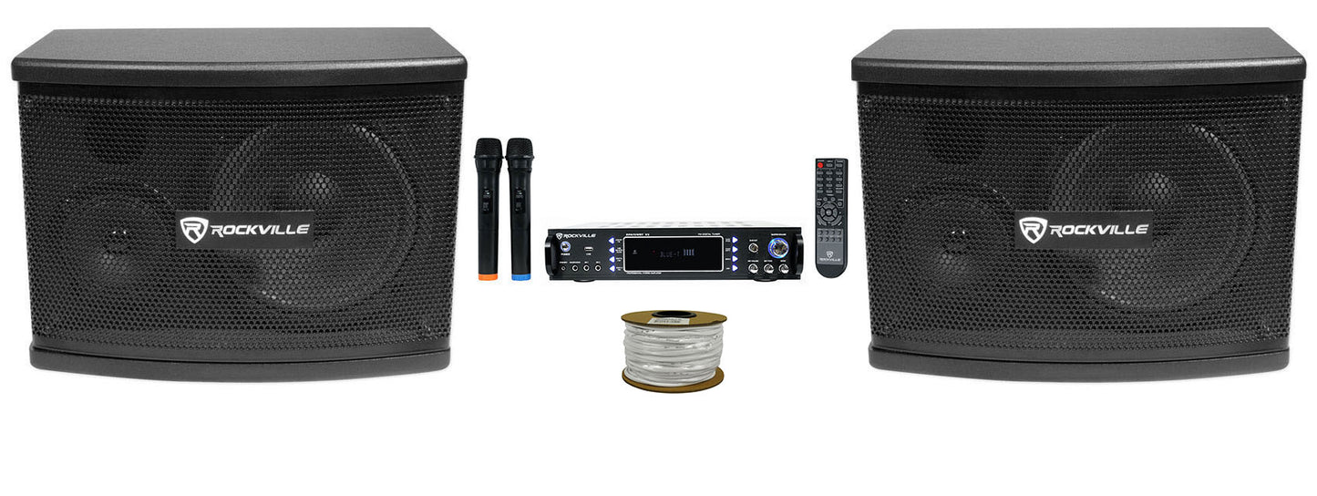 RPA70WBT Bluetooth Karaoke Amplifier + KPS65 6.5" Speakers Bundle