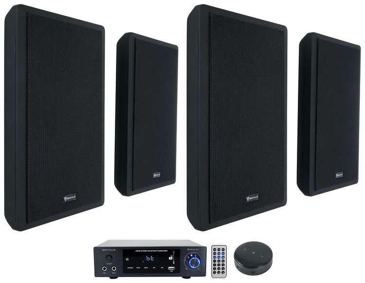 BLUAMP 150 + RockSlim Black 4-Pack + WiiM Mini Bundle