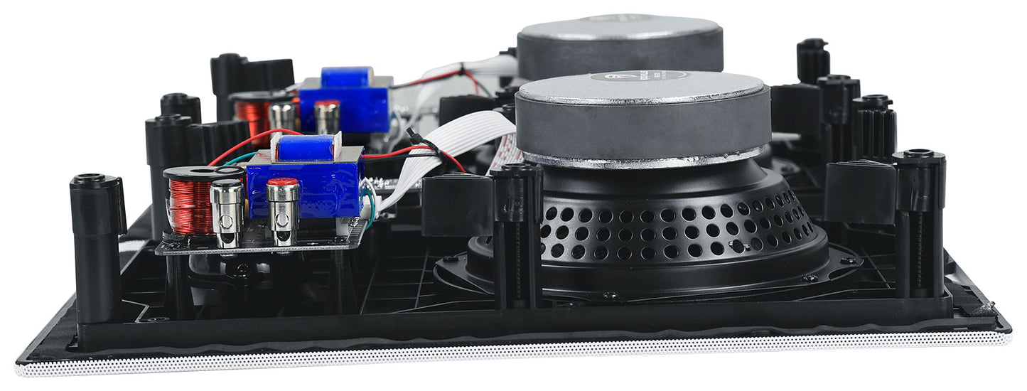 WA6570 In-Wall Pair + RCS180-6 6-Zone 180W Amp Bundle