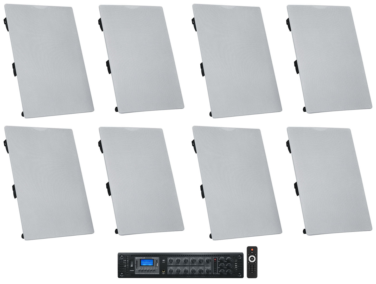 WA6570 In‑Wall White 8-Pack + RCS350-6 Bundle