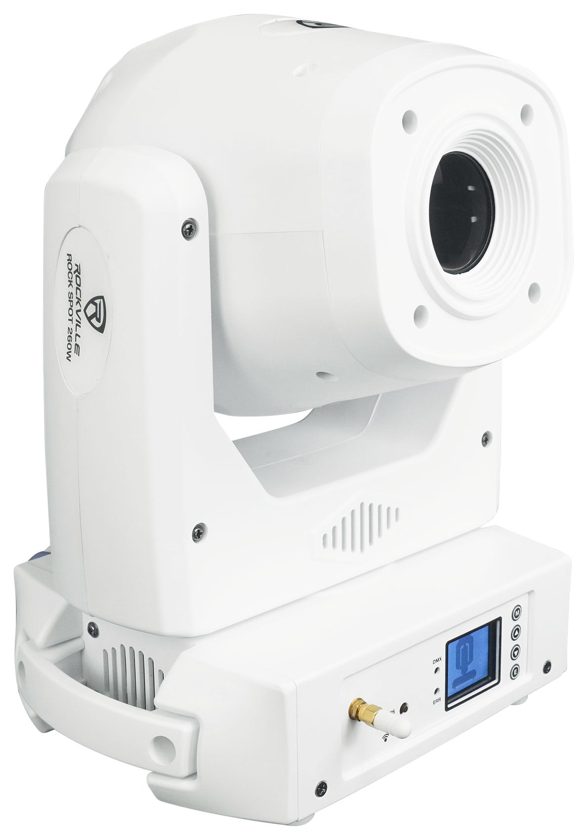 ROCK SPOT 260W White 2-Pack + RTP-GO Totem Stands Bundle