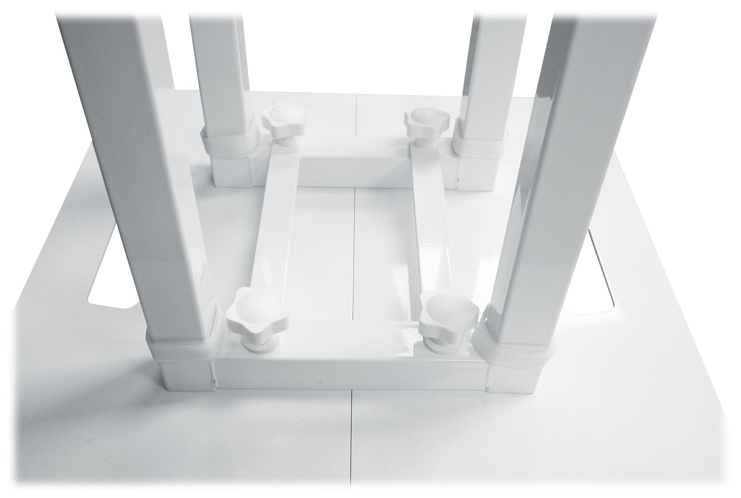 ROCK SPOT 260W White 2-Pack + RTP-GO Totem Stands Bundle