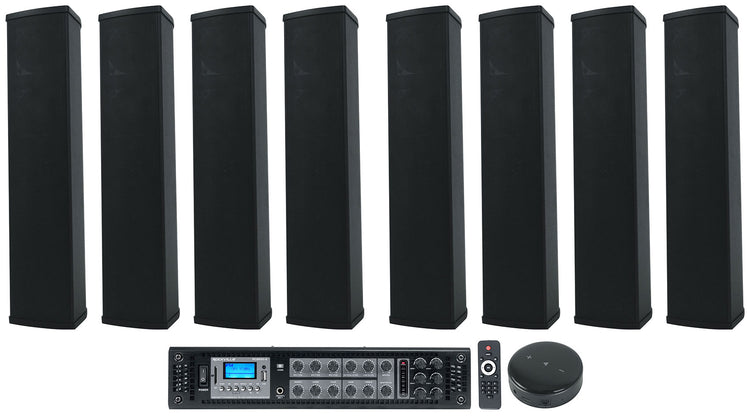 WET ARRAY 5 Black 8-Pack + Wiim Mini + RCS650-6 Bundle