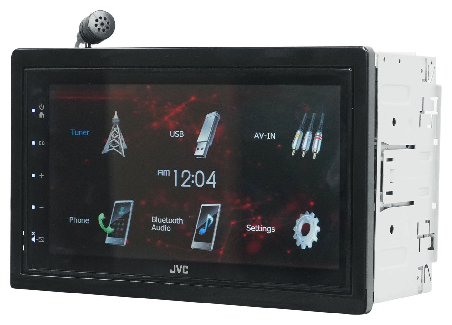 JVC KW-M180BT 6.8" Car Monitor iPhone Android Bluetooth Receiver w/USB+Camera