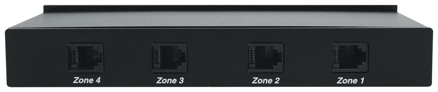 RXM-S6 Marine Amplifier + 4-Zone Level Control Bundle