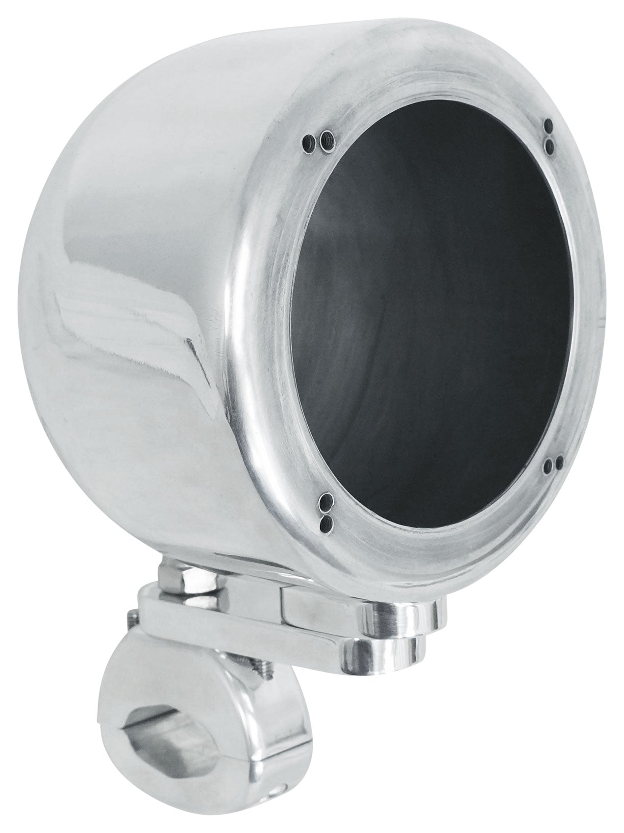 MS40B Black 4" Marine Speakers + MUD50.2 Amp + MAC40S Chrome Pods Bundle