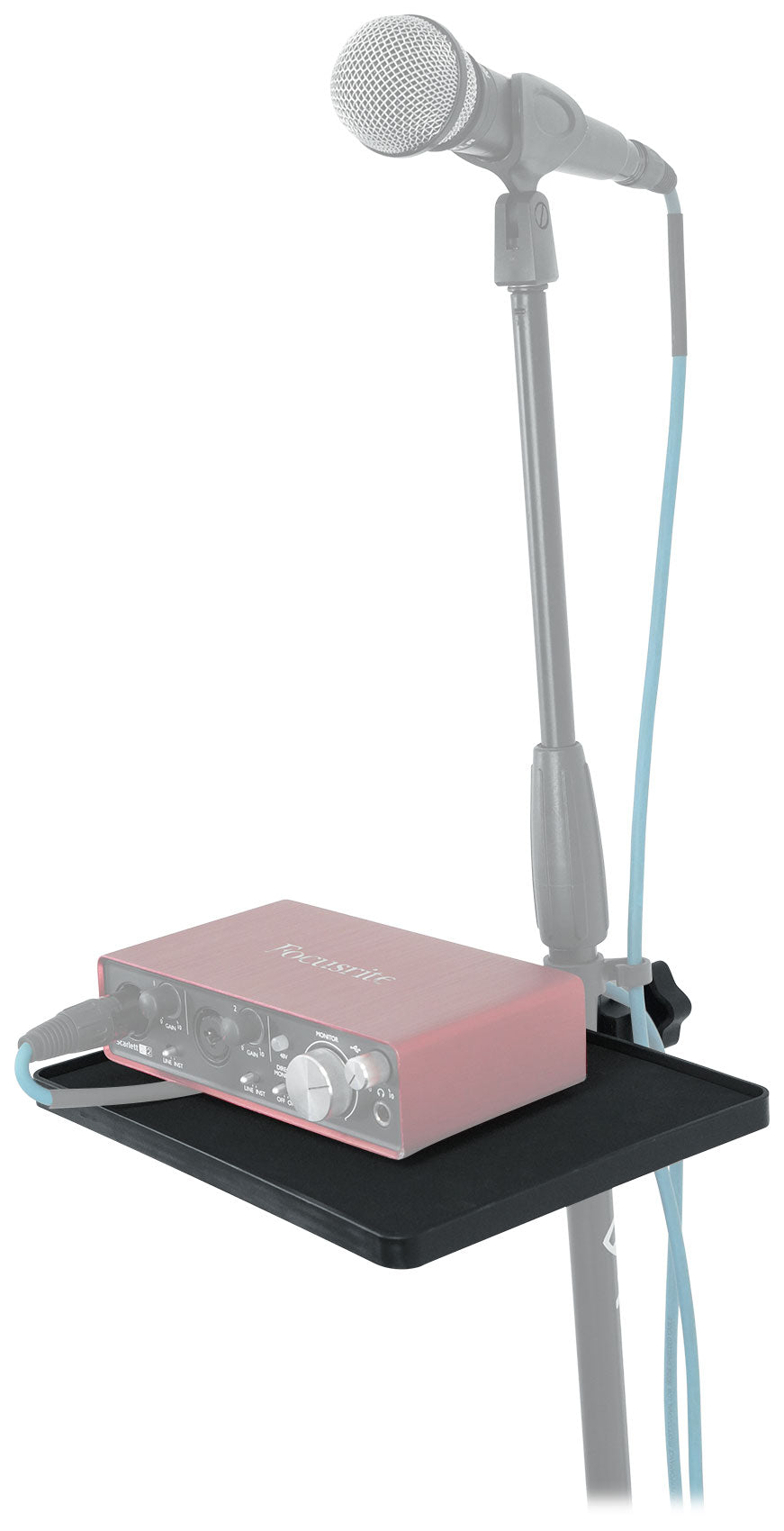 RVMIC4 V2 Mic Stand + MTRAY Shelf Bundle