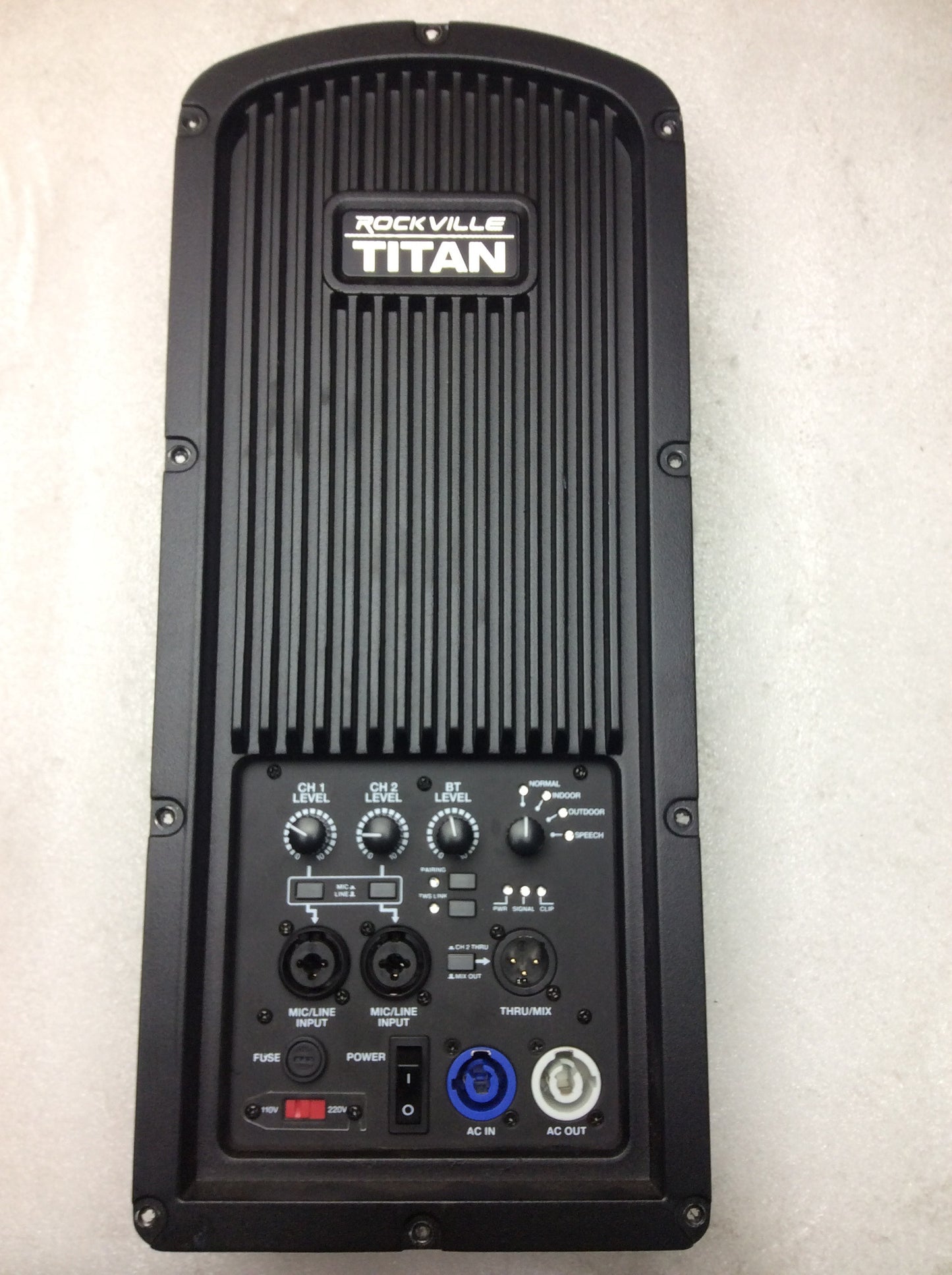 TITAN 15 AMP PLATE
