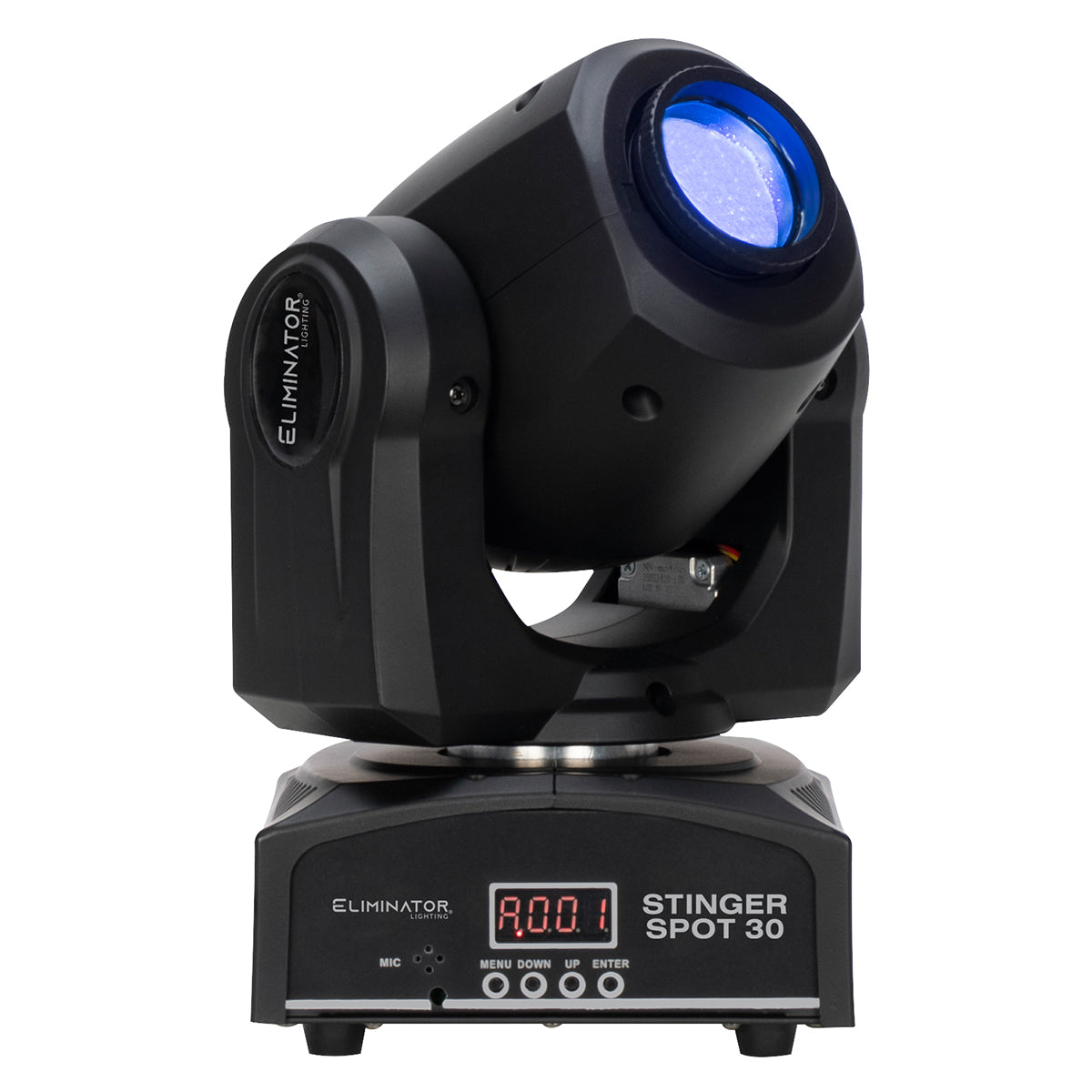 American DJ Eliminator Stinger Spot 30 White LED DMX 30W Moving Head Light+Cable