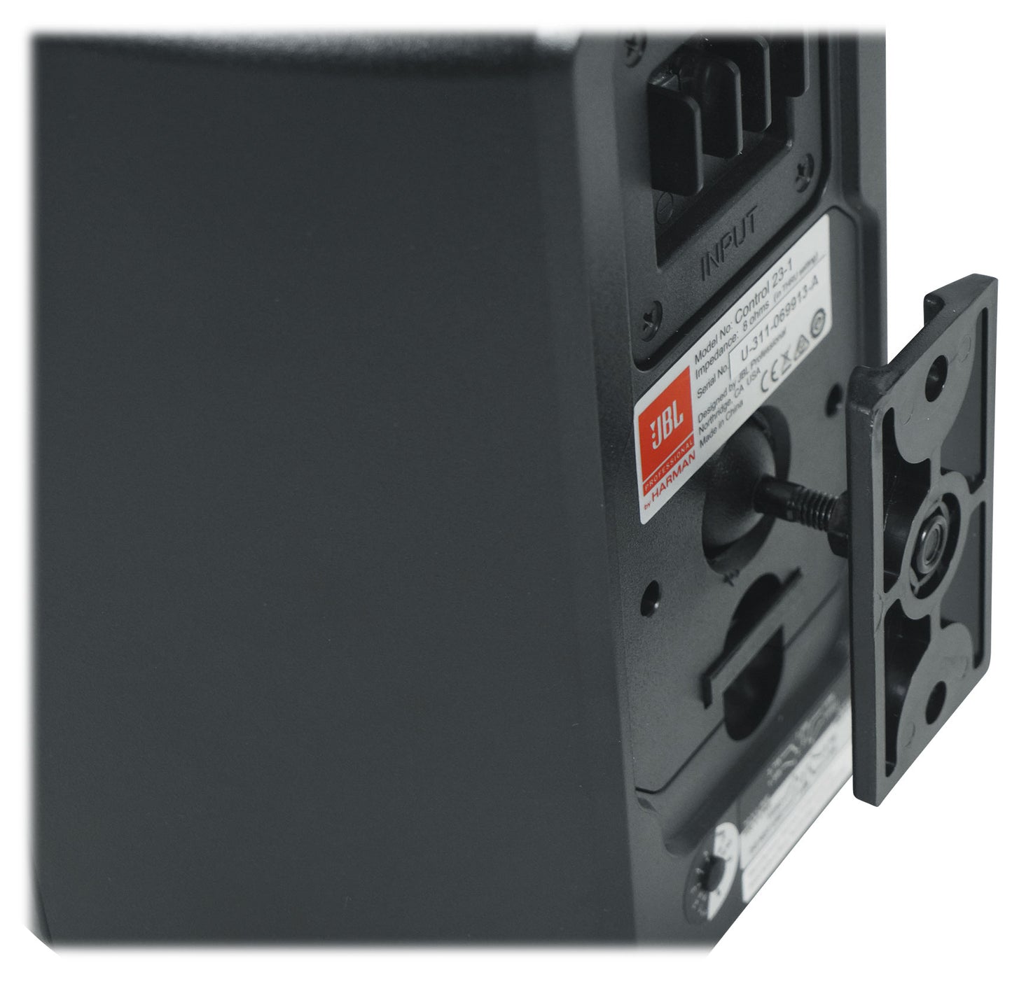 JBL Control 23-1 Black 6-Pack + RCS180-6 6-Zone Amplifier Bundle